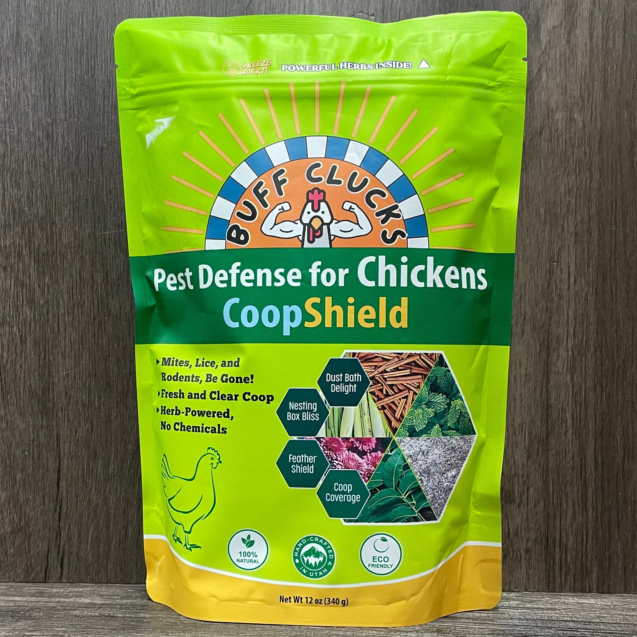 BUFF CLUCKS: COOPSHIELD 12OZ.
