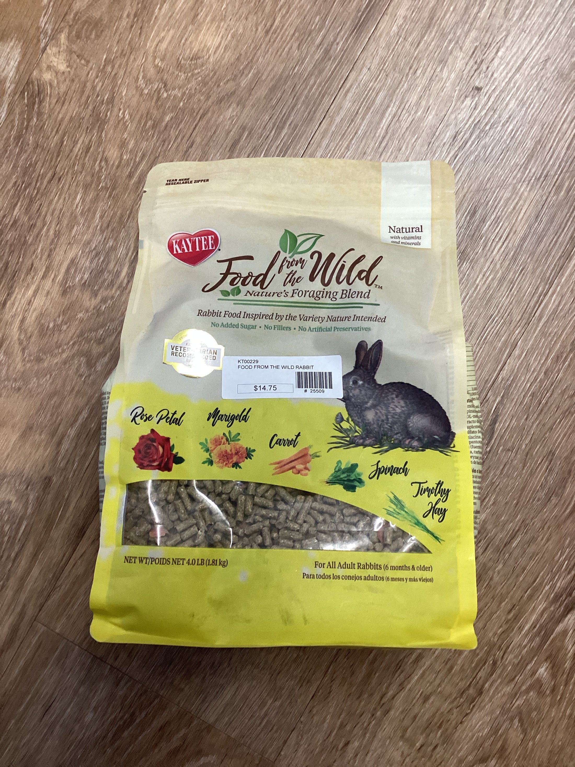 FOOD FROM THE WILD RABBIT