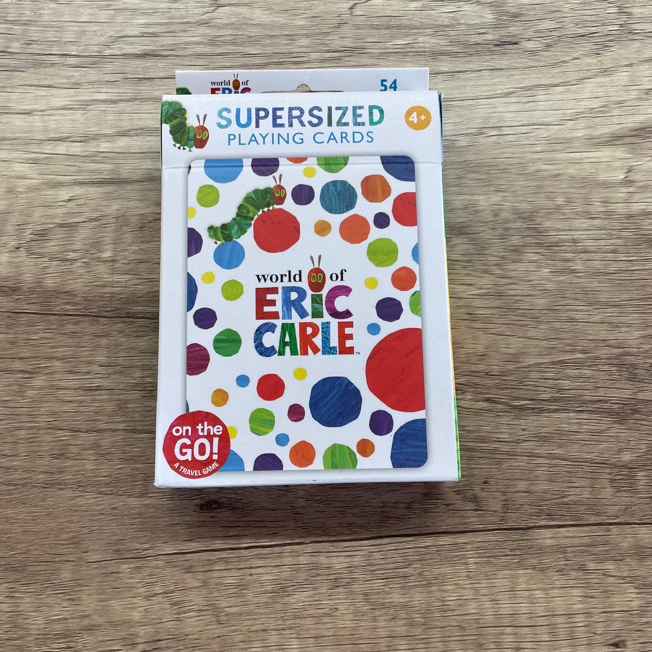 PLAYING CARDS, JUMBO: WORLD OF ERIC CARLE