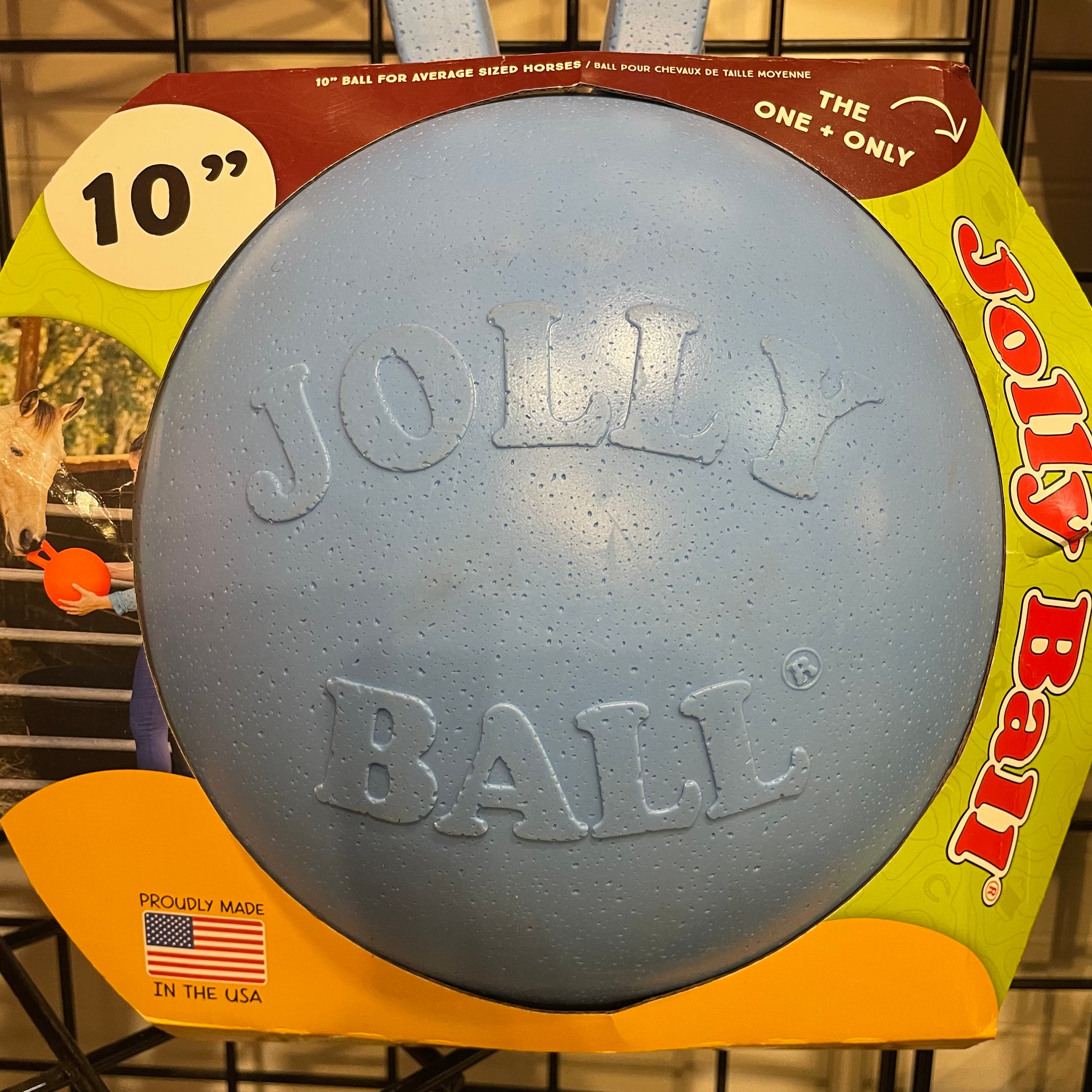 JOLLY BALL, 10 IN BLUEBERRY