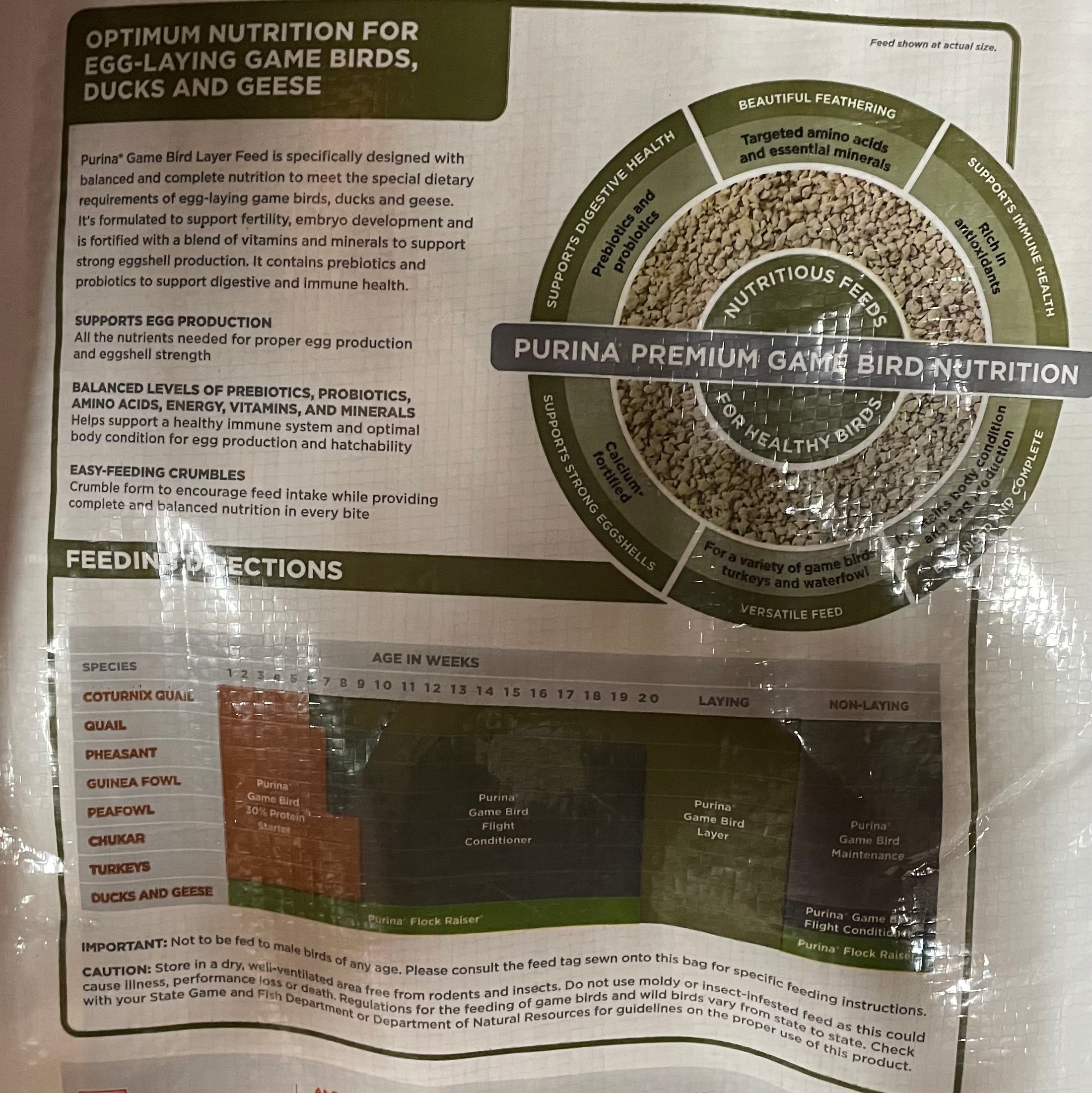 Gamebird LAYENA CRUMBLES 40LB-OTHER