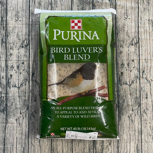 PUR WILDBIRD - BIRD LUVERS BLEND SEED 40LB
