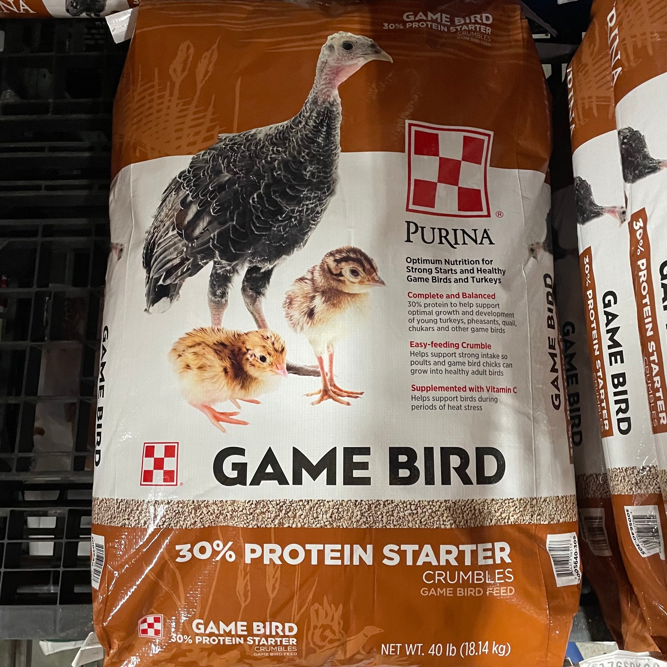 PUR OTHER - GAMEBIRD STARTER CRUMBLES 40LB
