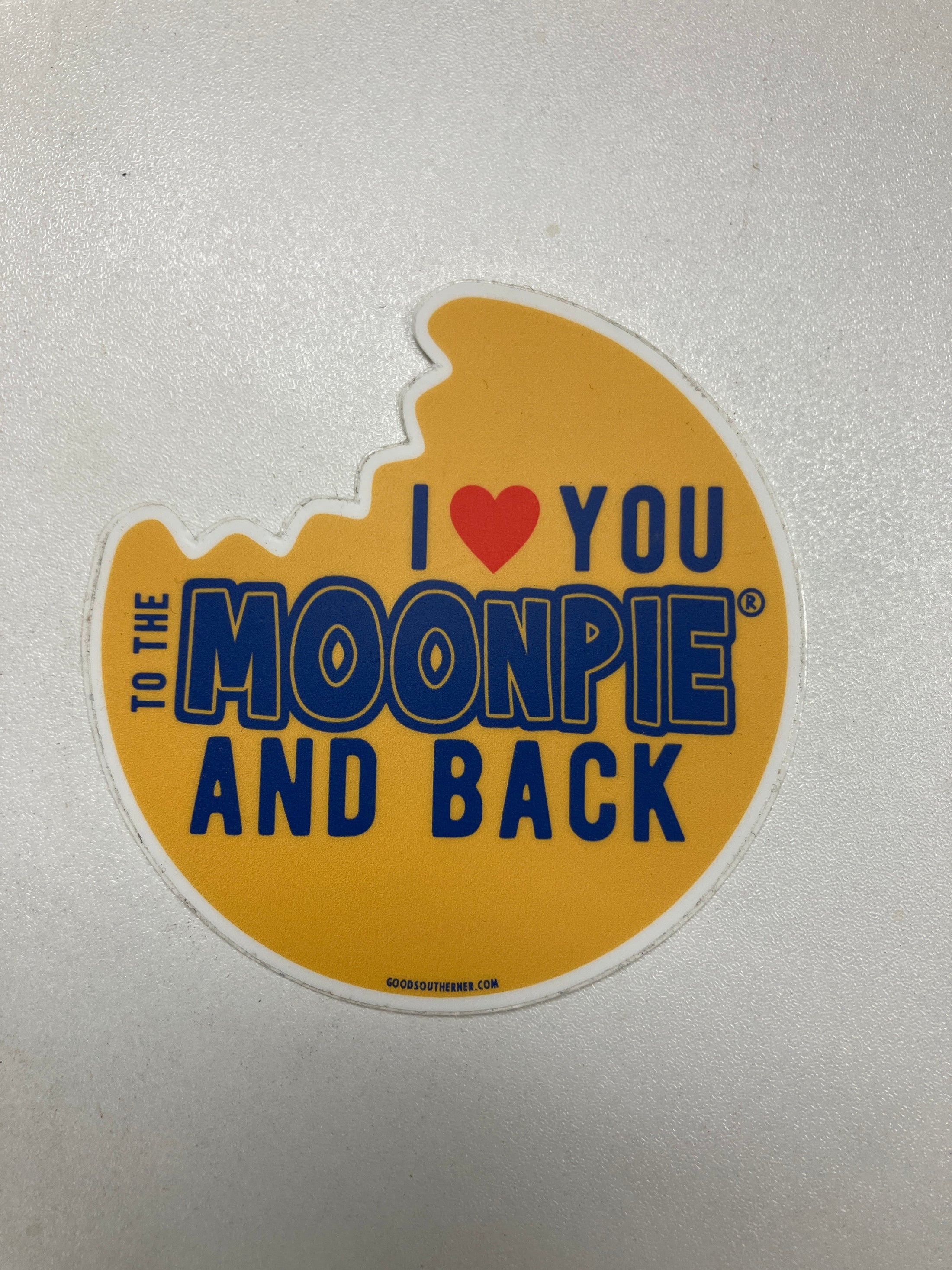 MOONPIE LOVE YOU STICKER