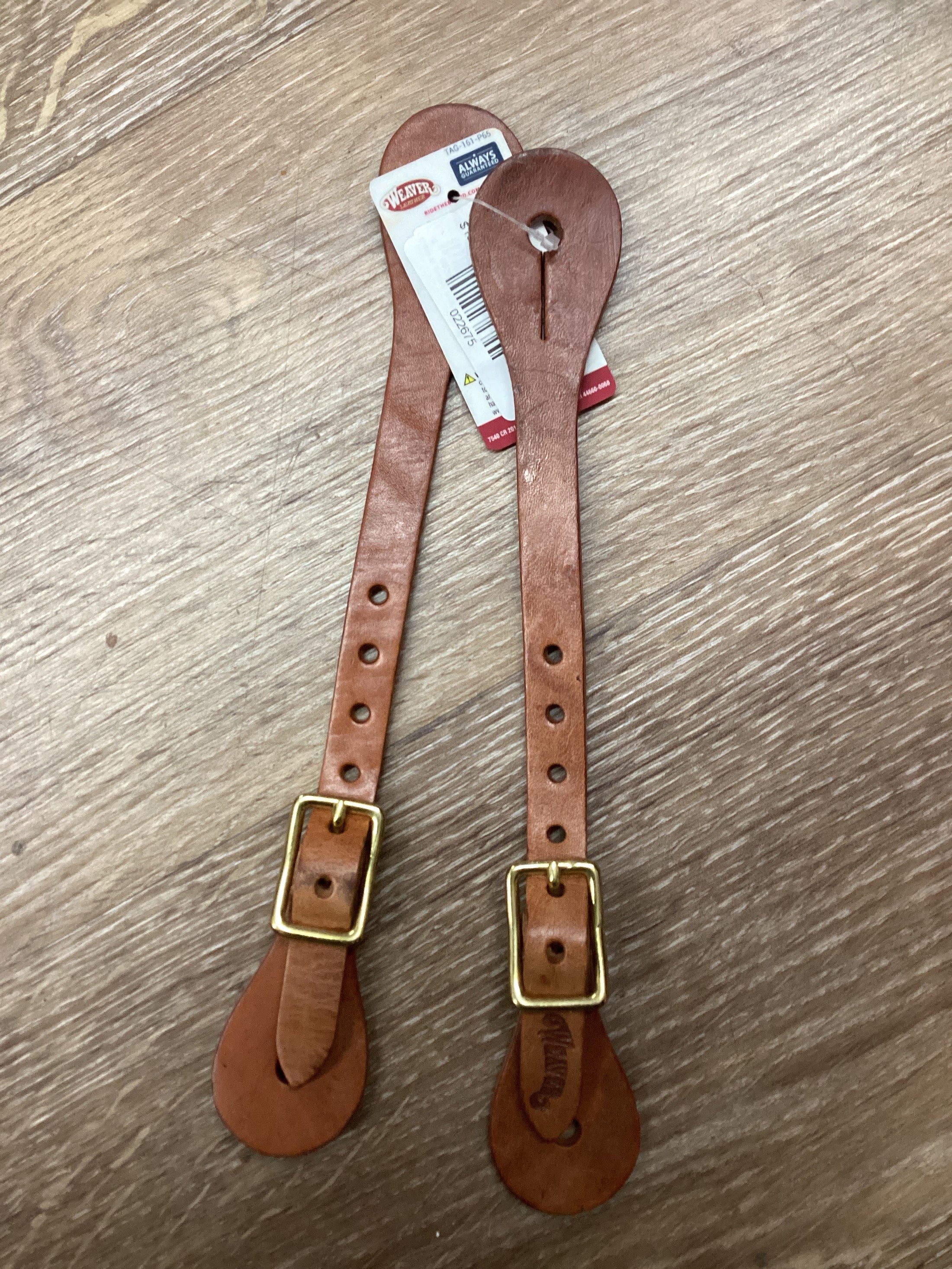 Straight Spur Strap HL Russet