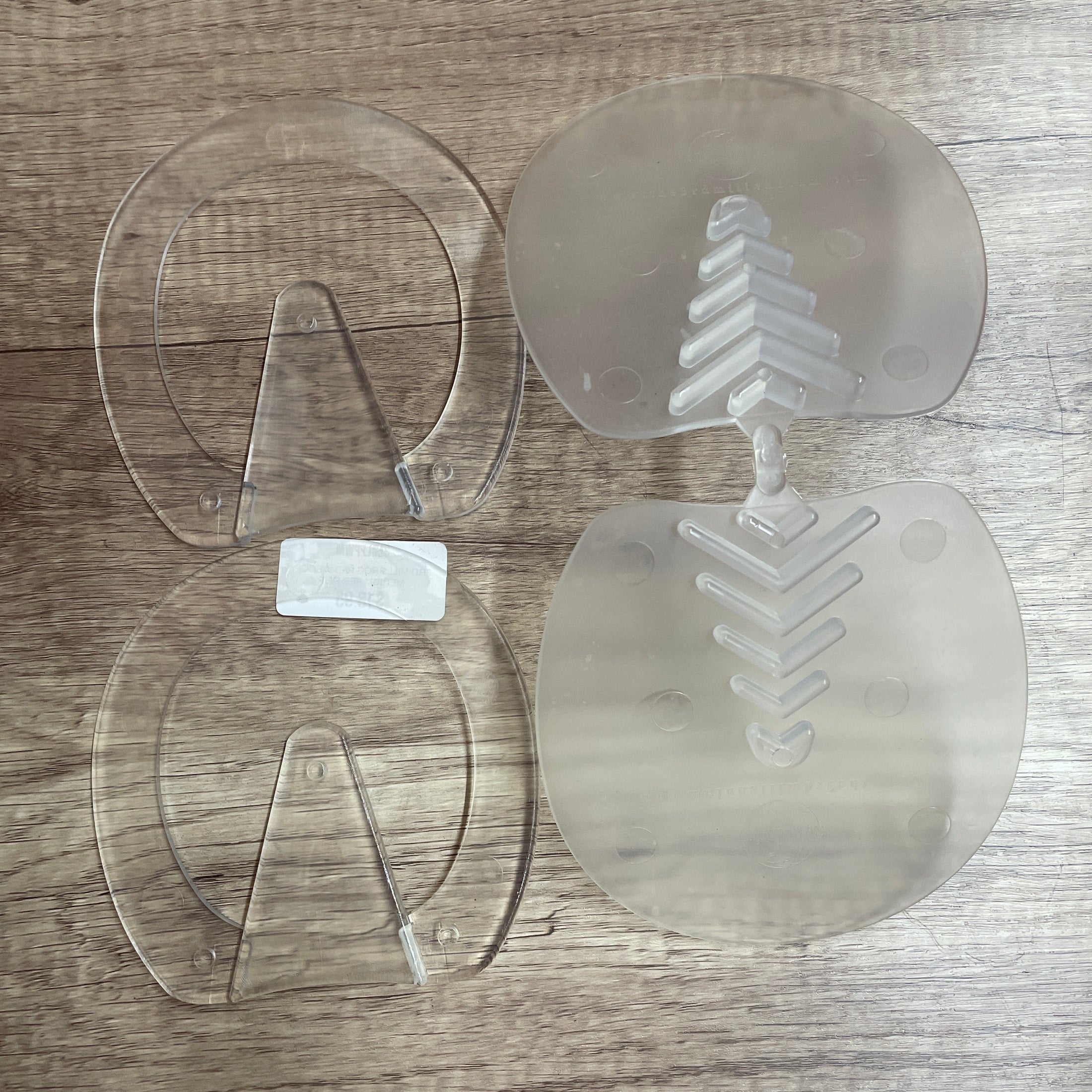 3RD MILL FROG PAD WEDGE, MEDIUM PER PAIR