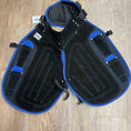 Load image into Gallery viewer, APRON KMA 3M BLACK/BLUE SHORT

