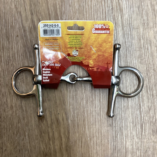 PONY BIT: FULL CHEEK SNAF SS 4"-BIT