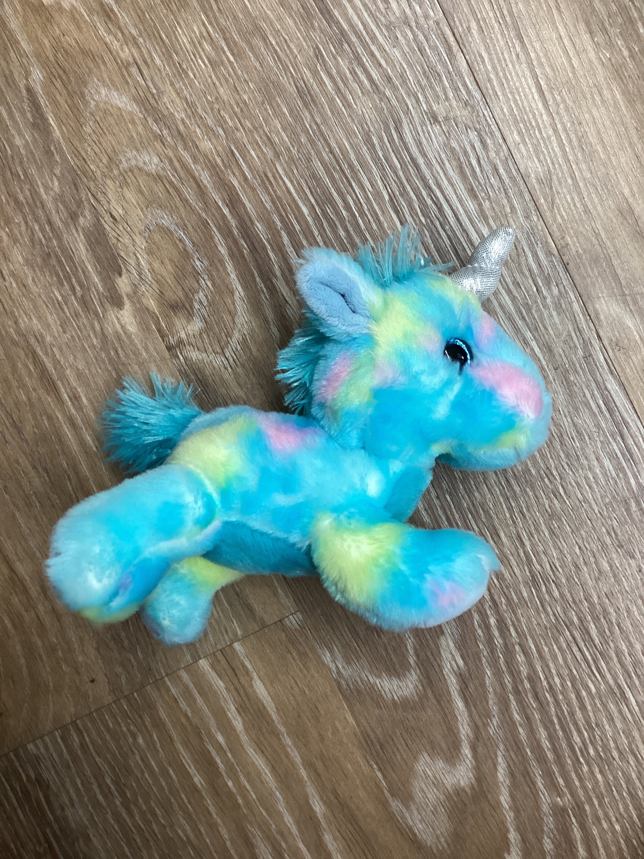 UNICORN PLUSH-TURQ 7IN