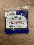 Load image into Gallery viewer, Braiding Bands, Royal Blue 500CT
