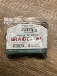 Load image into Gallery viewer, Braiding Bands, Dark Brown-1000ct
