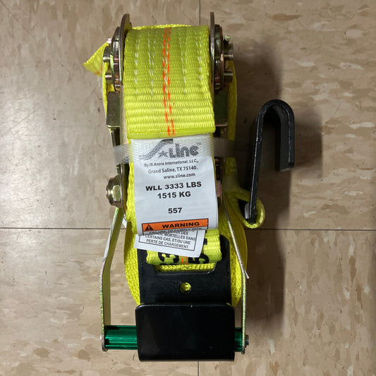 RATCHET STRAP, FLAT HOOK