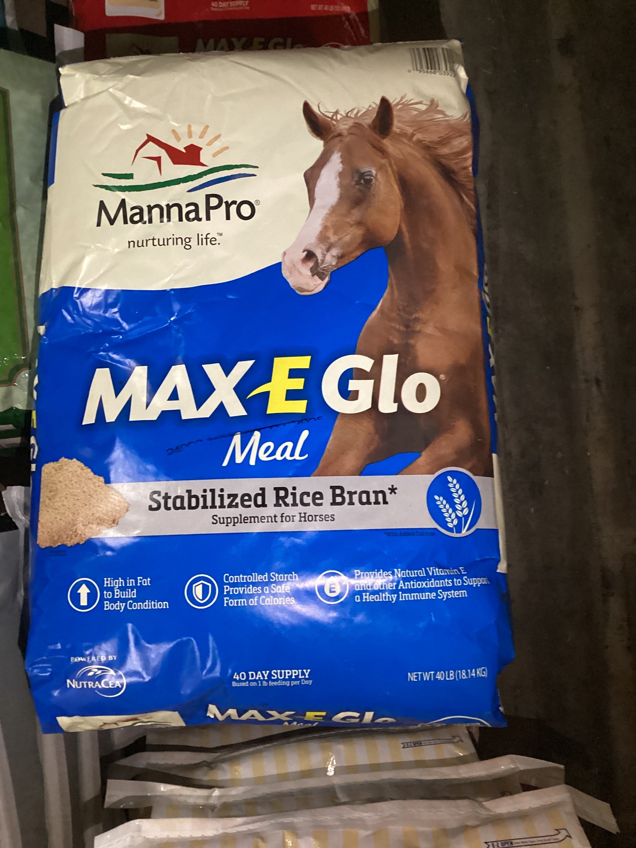 Rice Bran IFA MAX-E-GLO MEAL 40#