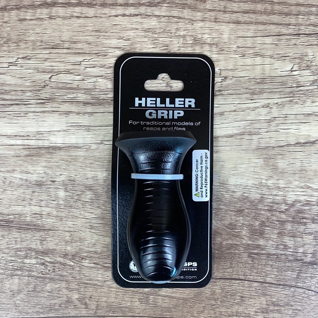 Heller Grip Rasp Handle - Black