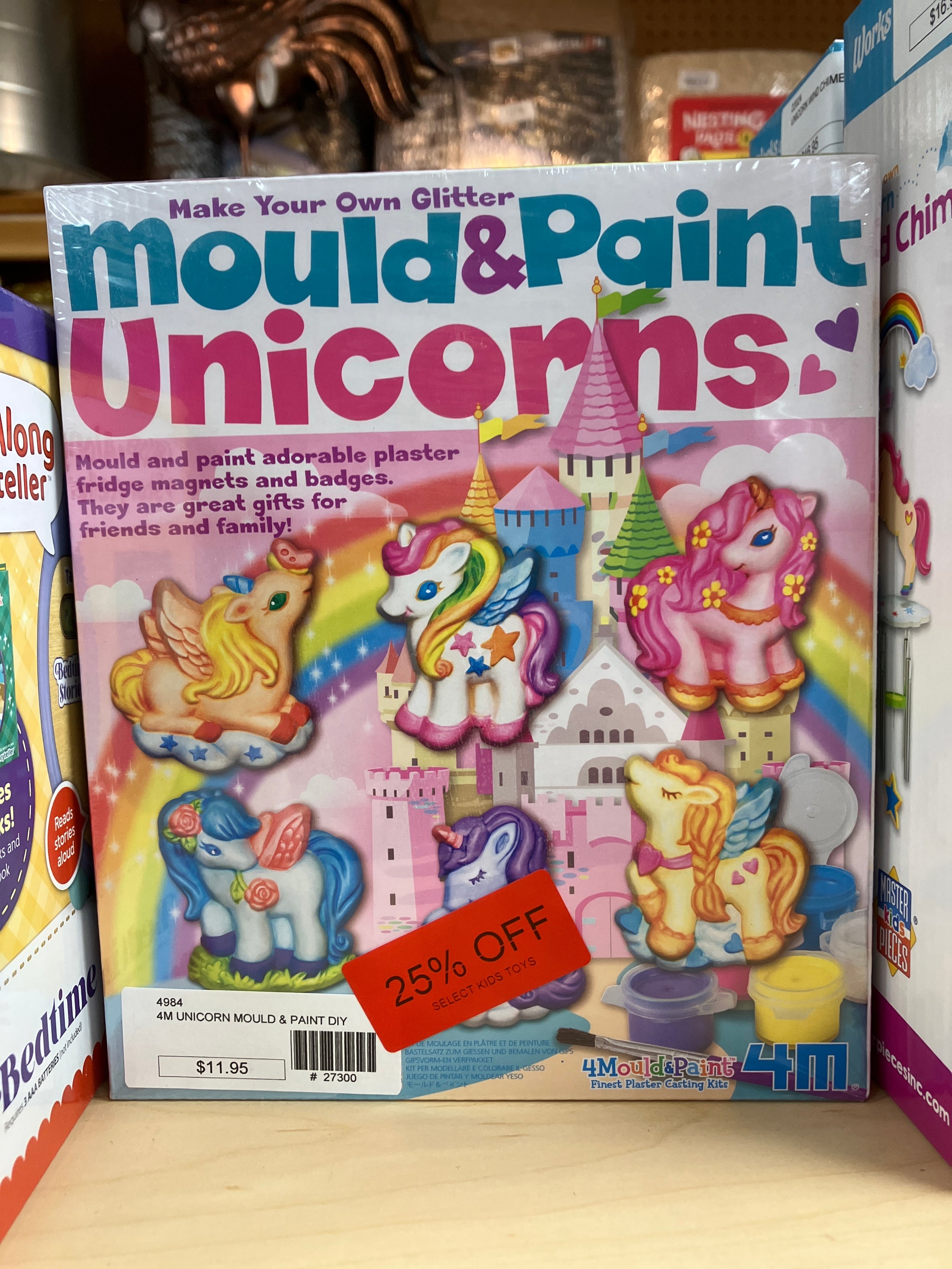 4M UNICORN MOULD & PAINT DIY