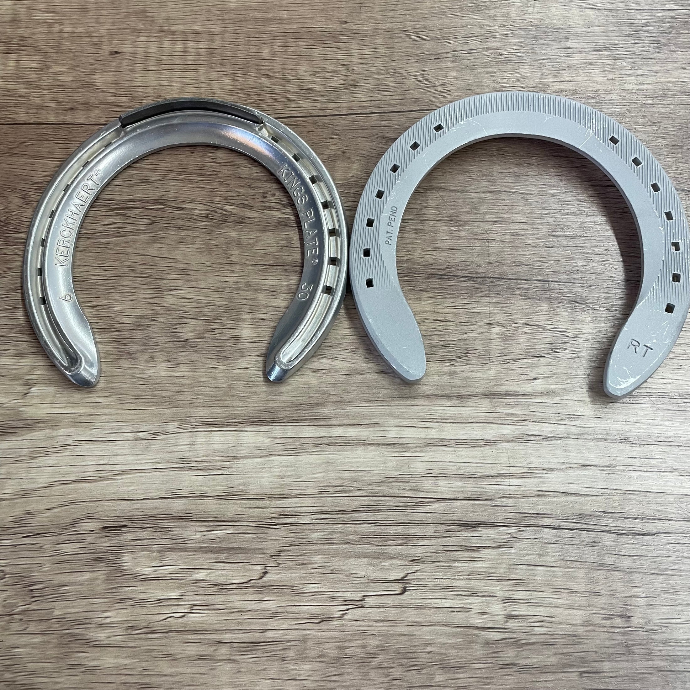 KR KINGS REG TOE FRONT SIZE 6, PER PAIR QH D