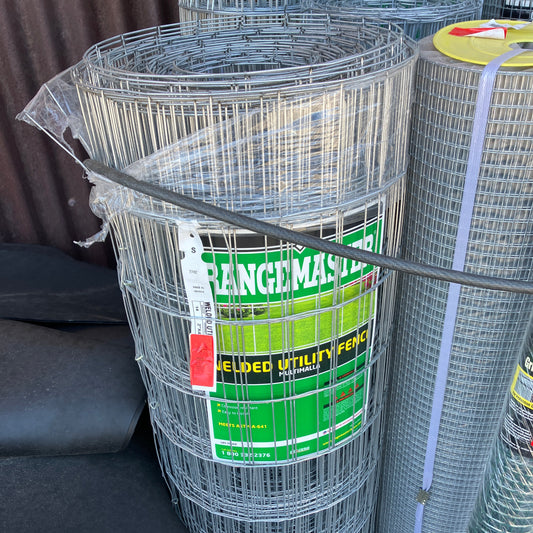 FENCING: WW UTILITY 14GA 2X4X36 100FT