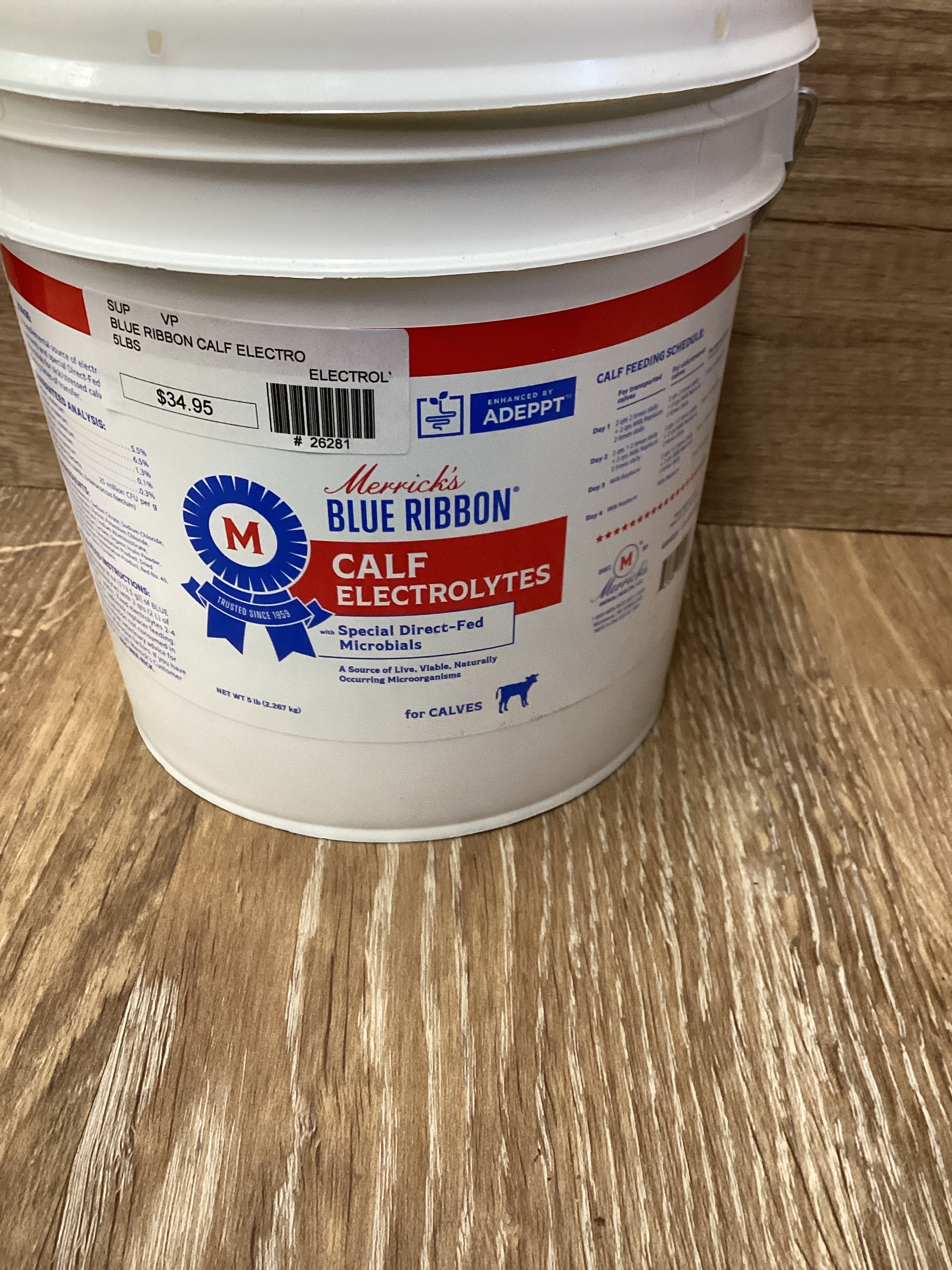 BLUE RIBBON CALF ELECTROLYTE 5-ELECTROLYTE