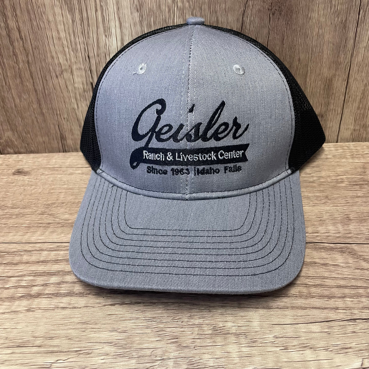 GEISLER CAP SNAP B GRAY BLACK