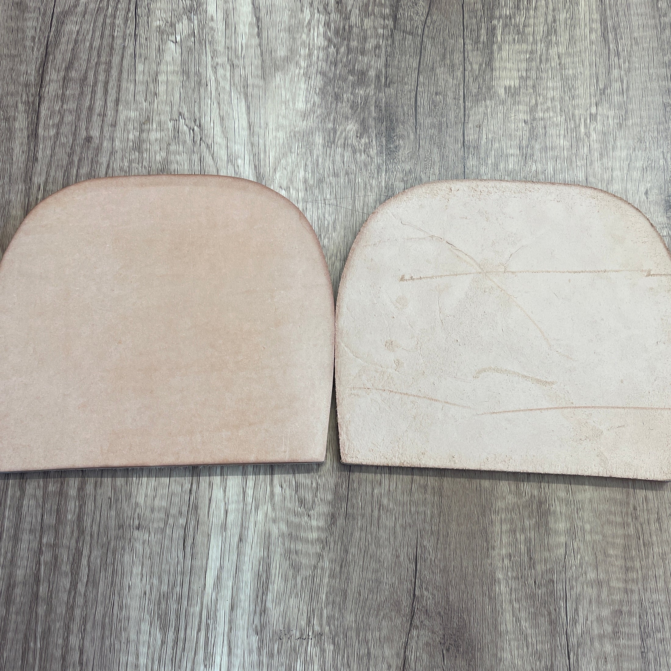 LEATHER PAD DRAFT SMALL XX HEAVY, PER PAIR