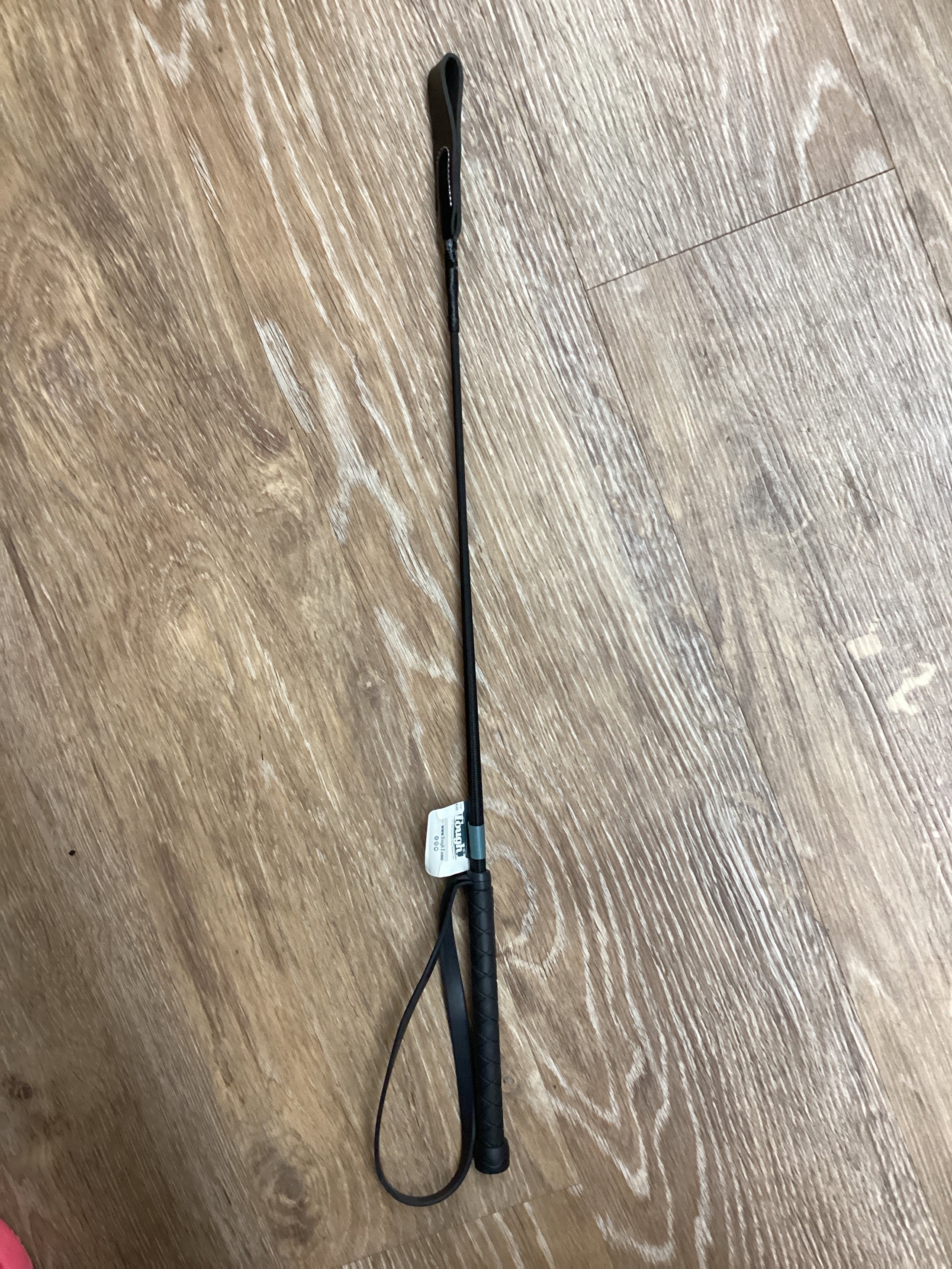 RIDING CROP BLACK 24"-WHIP : 24"