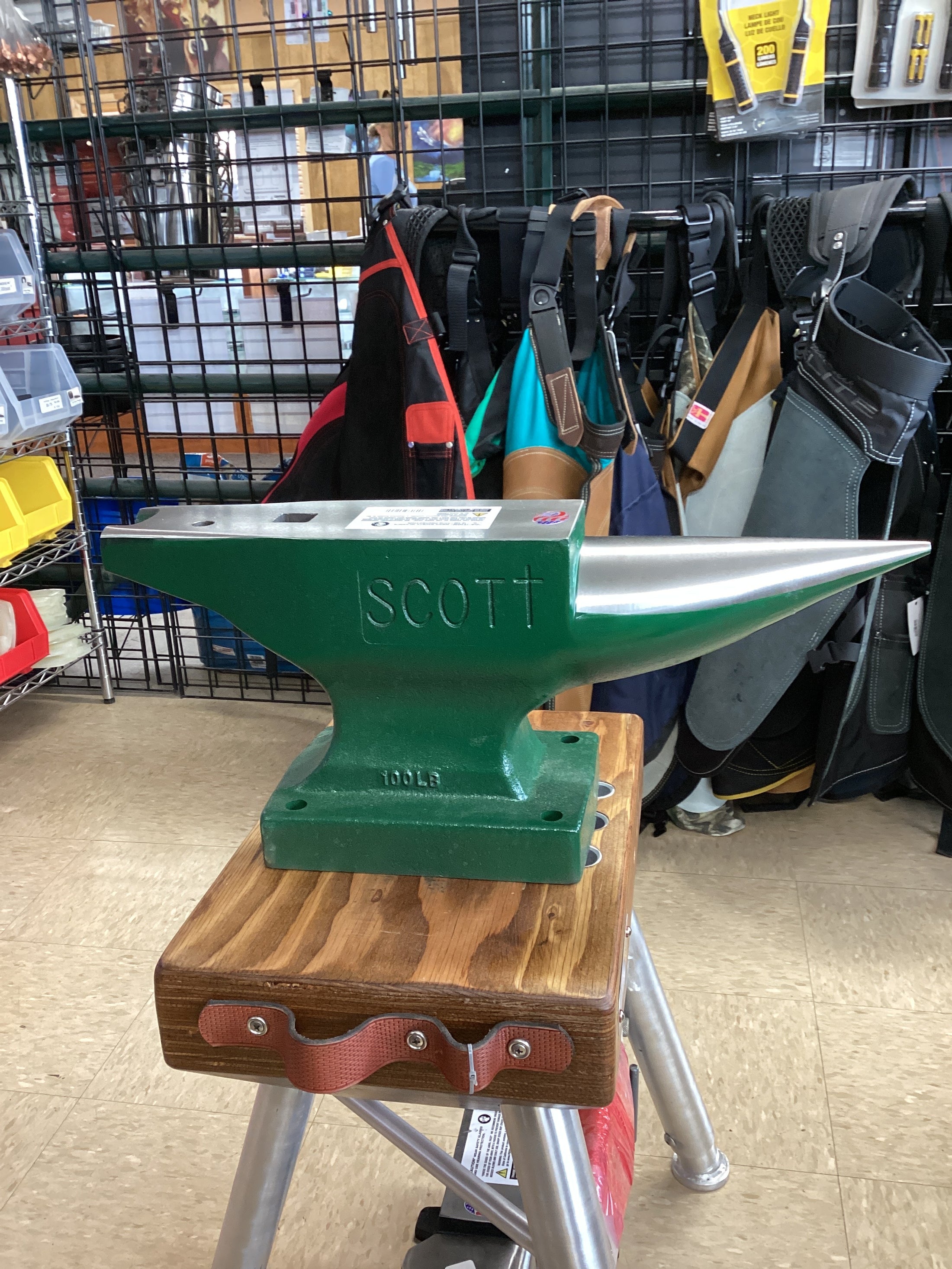 SCOTT CAM HEEL ANVIL 100#