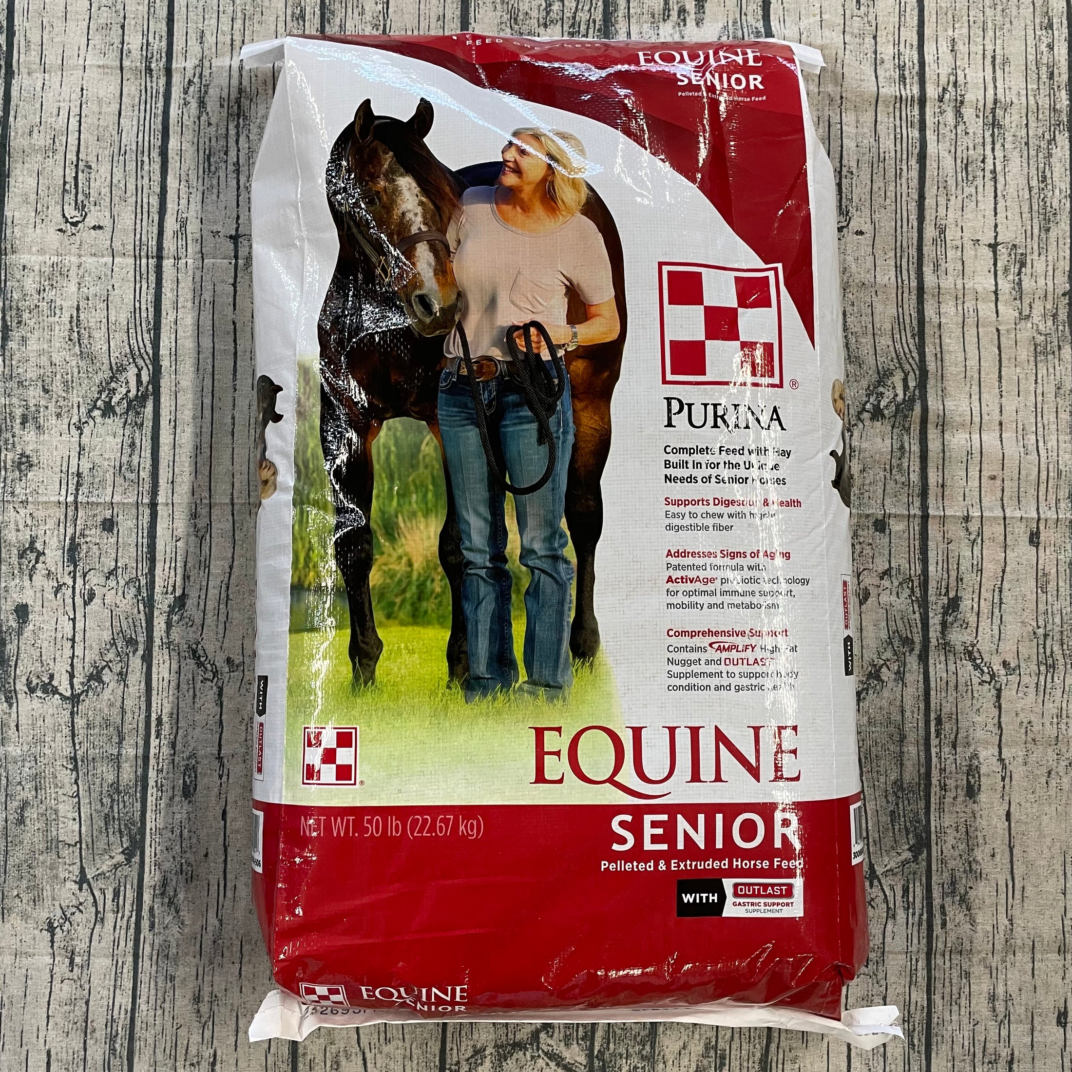 Equine Senior-HORSE FEED : 50#