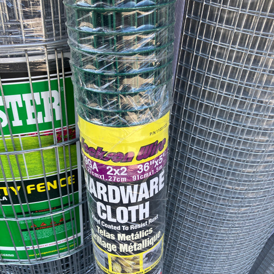 *VINYL - HARDWARE CLOTH 19G 1/2 36 5FT