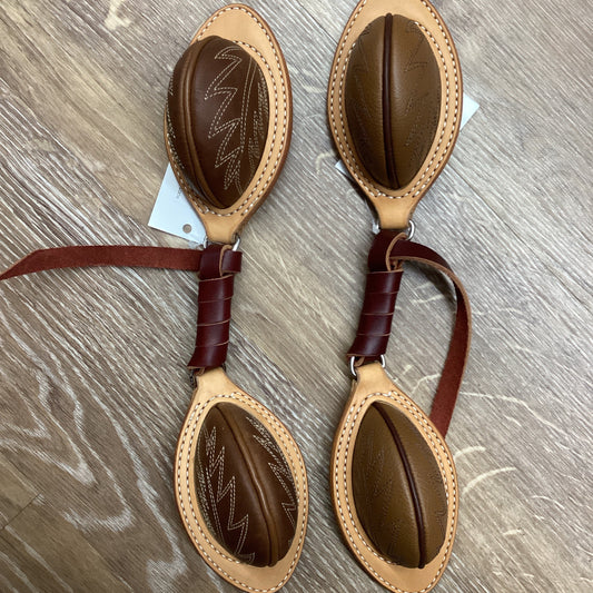 BOOT STITCHED BUCKING ROLLS