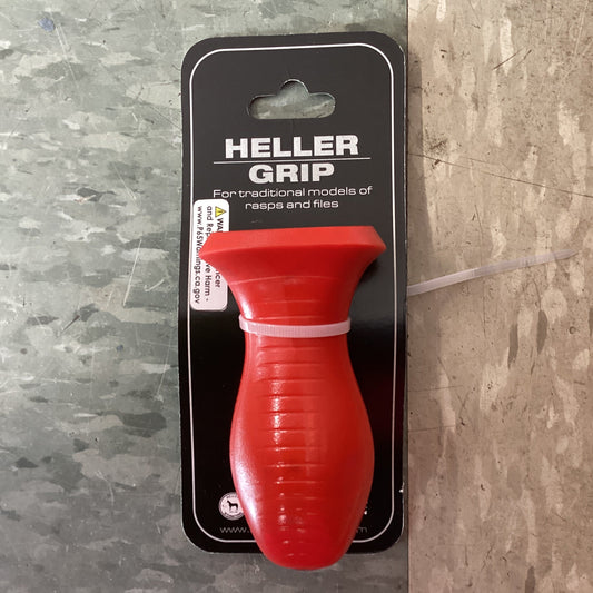 Heller Grip Rasp Handle - RED