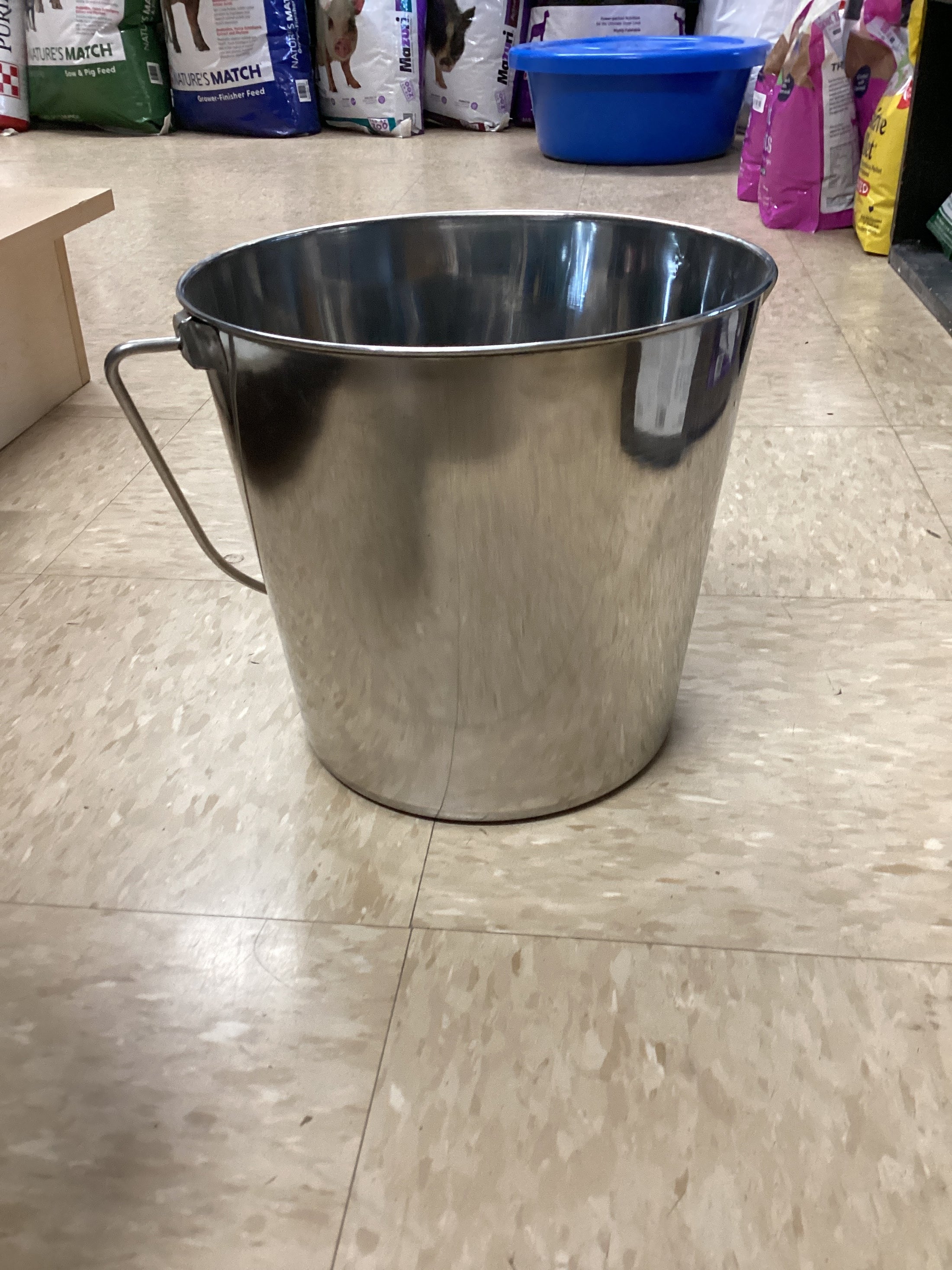 *INDP 9 QT SS HEAVY DUTY PAIL-SS