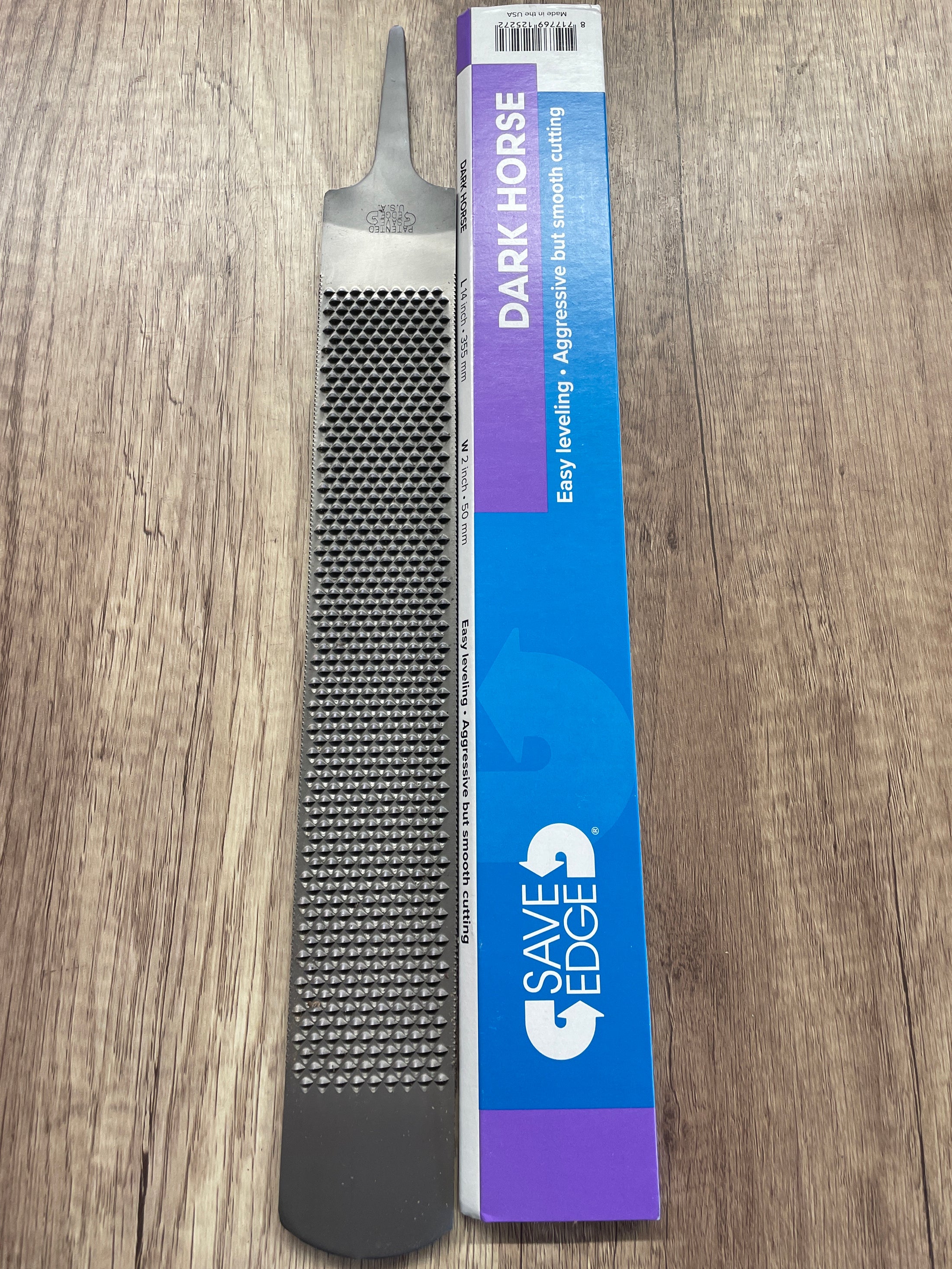 14" DARK HORSE RASP, Save Edge