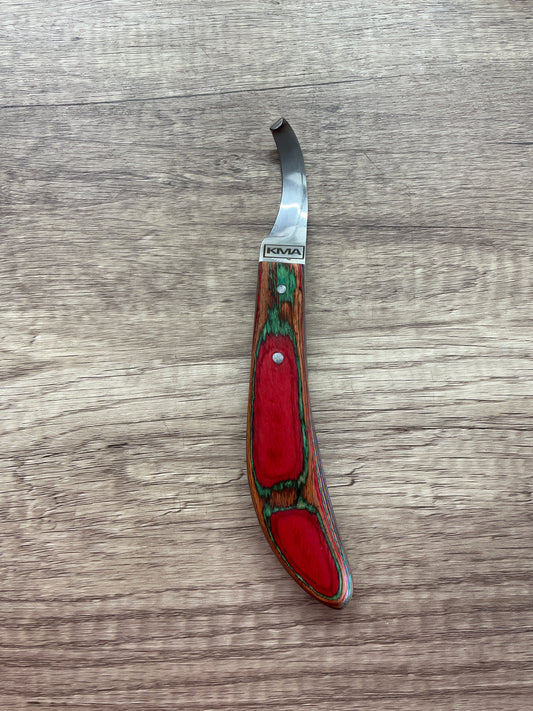 KMA CURVE BLADE RH KNIFE, LONG HANDLE