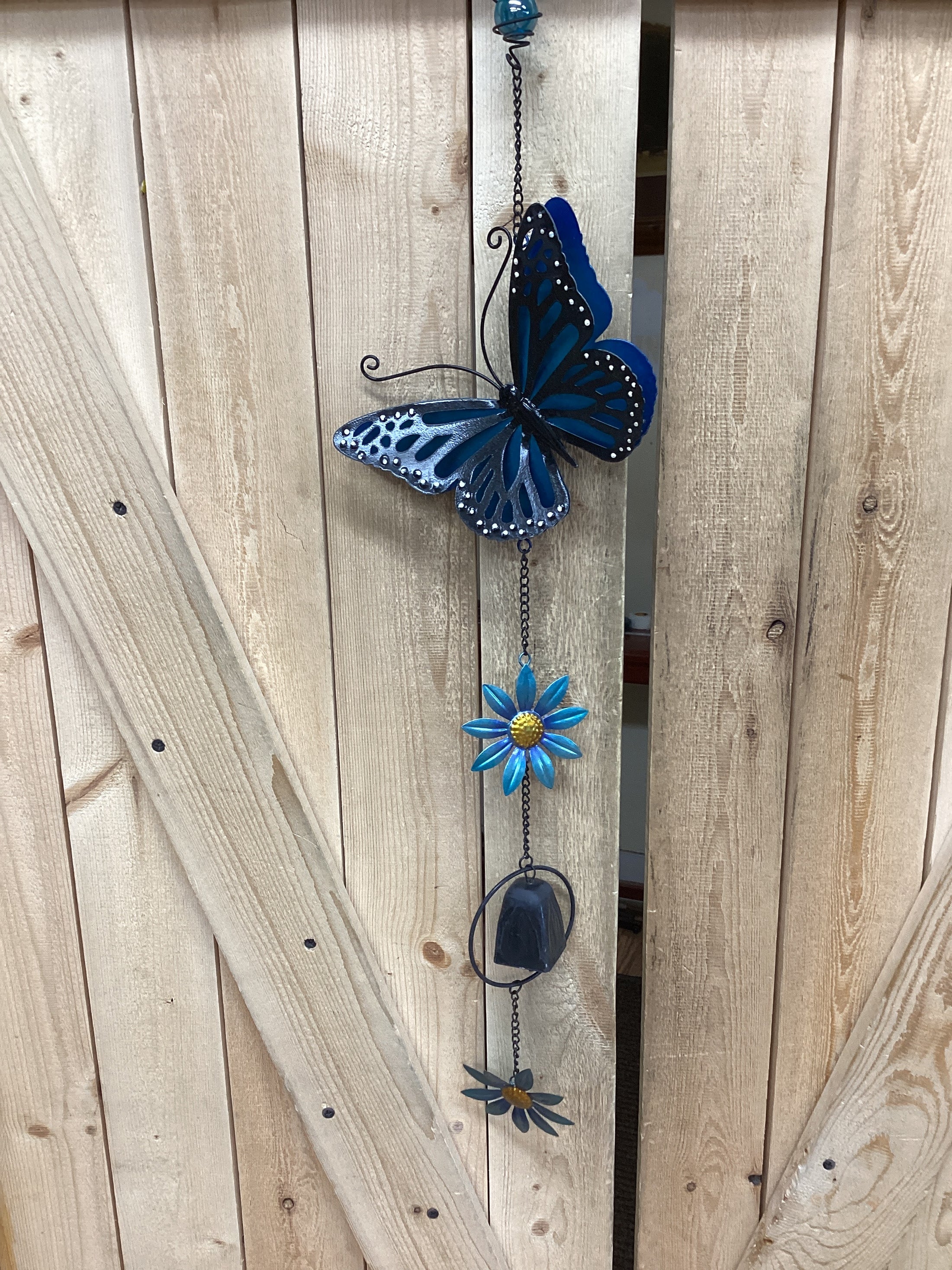 Butterfly Hanging Buddy Blue