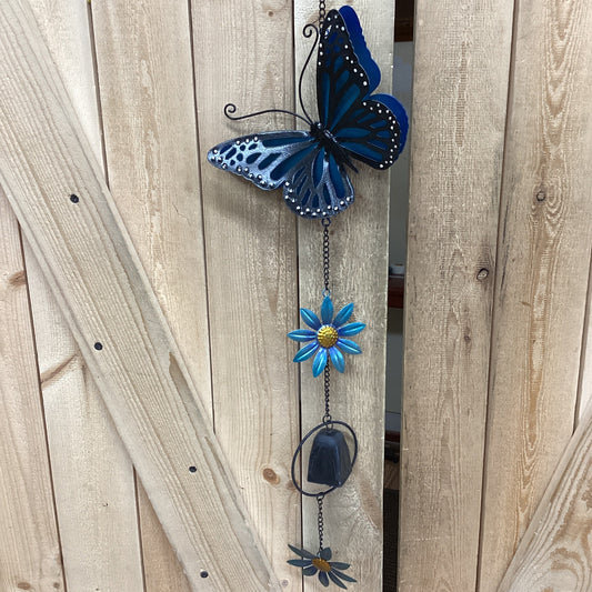 Butterfly Hanging Buddy Blue