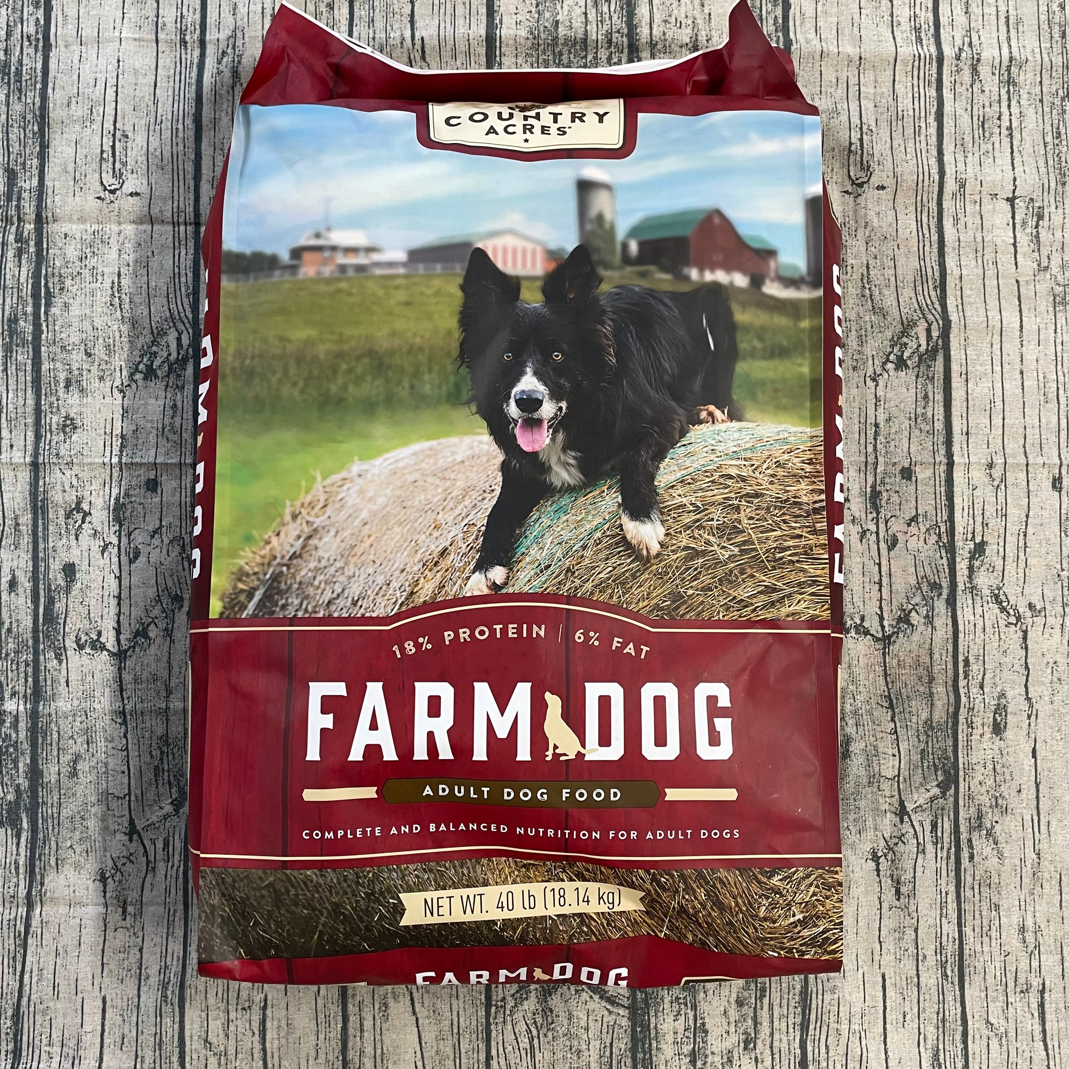 Country Acres Dog 40# FARM DOG-DOG FOOD : 40#