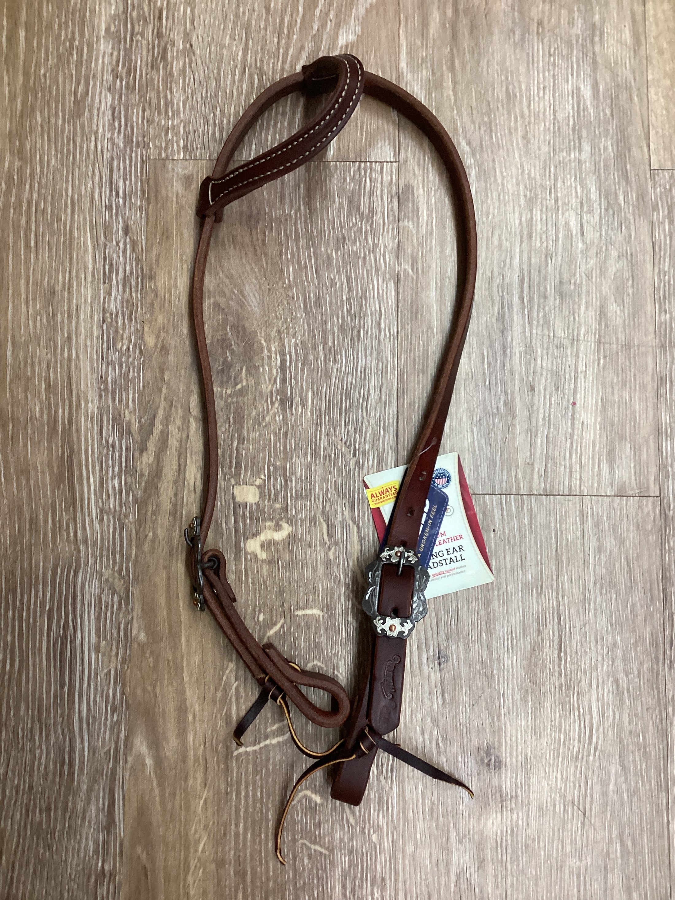 WORK TACK FLORAL SL/EAR HDSTL-HEADSTALL : 3/4"