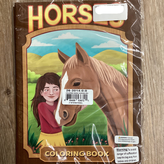 HORSE COLORING BOOK