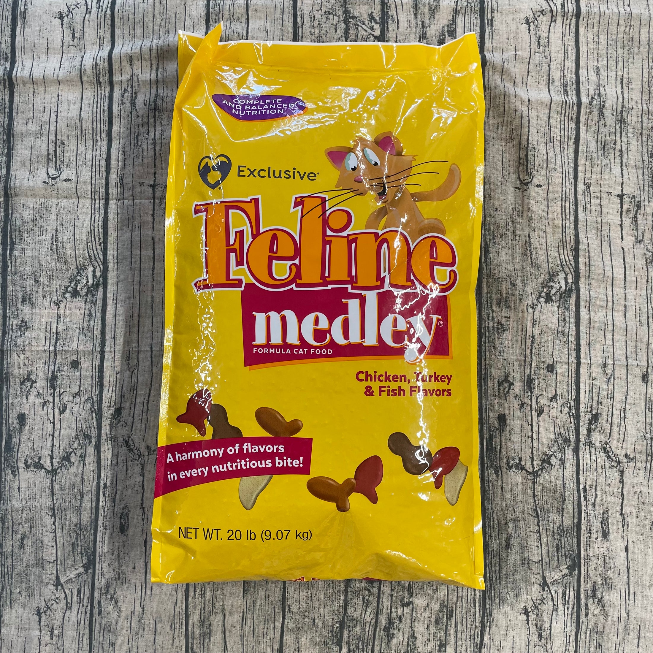 Feline Medley Cat 18#-CAT FOOD : 18#