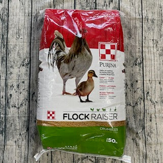 Flock Raiser Sunfresh Crumbles-CHICKEN FEED : 50#