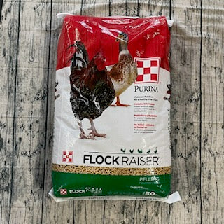 MP PUR FLOCK - FLOCK RAISER PELLETS 50LB