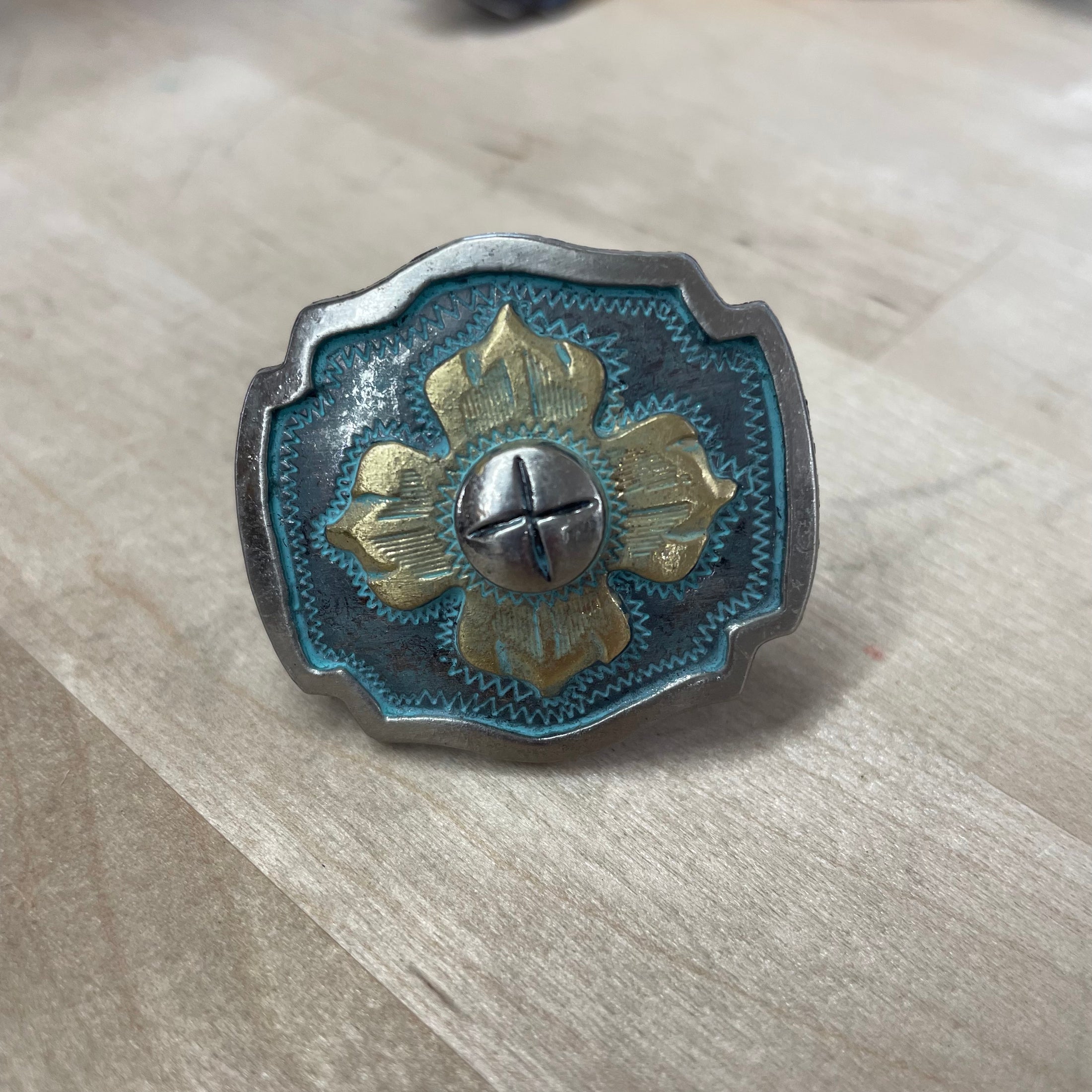 Antique With Turquoise SLIDE WRSW109L