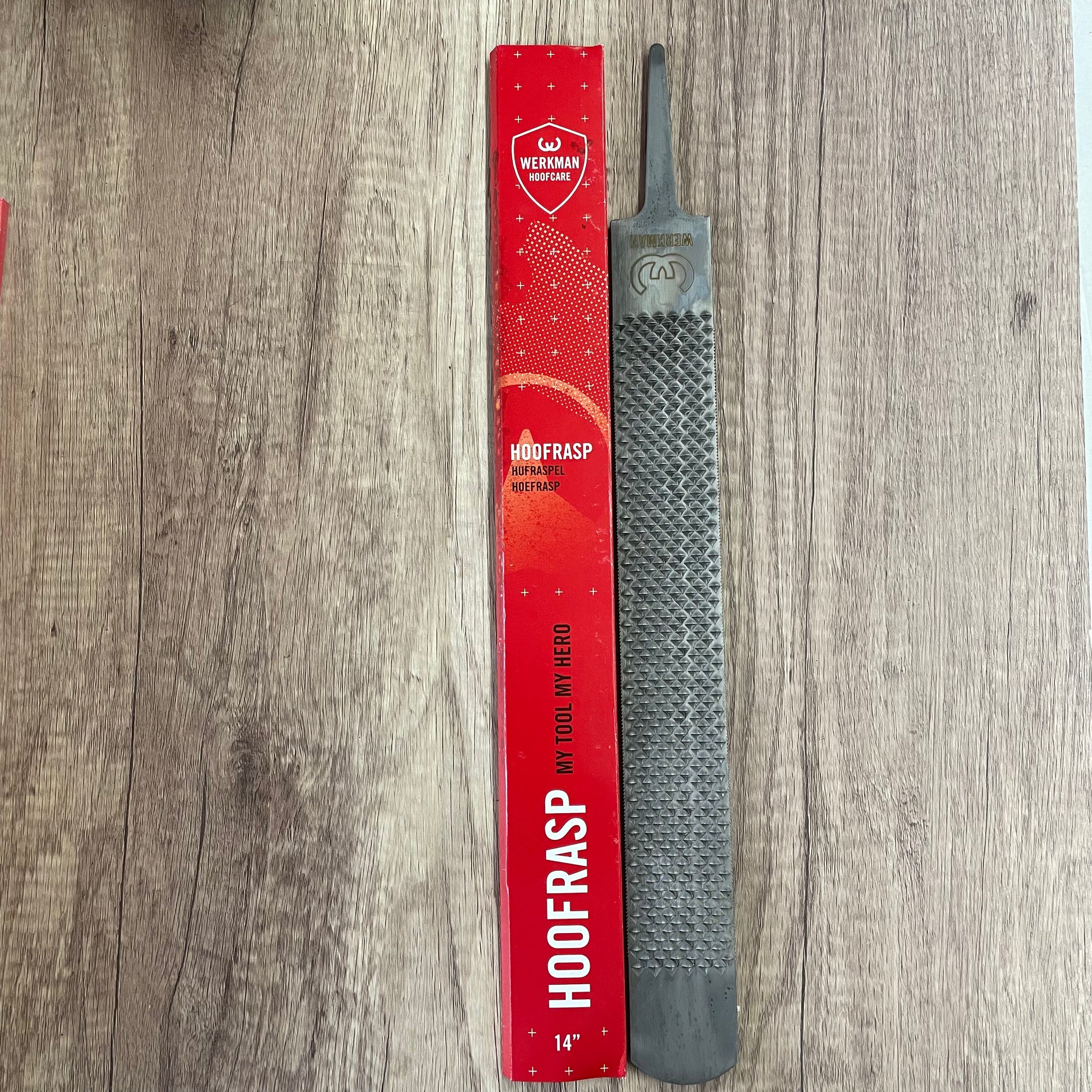 WERK: *HOOF RASP 14"