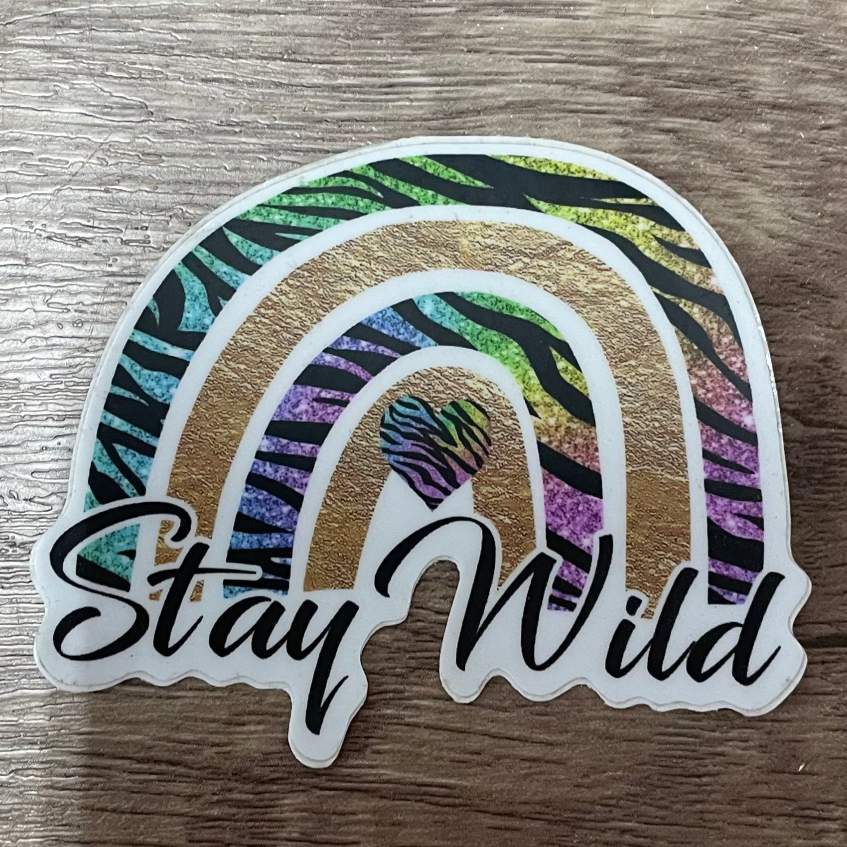 STAY WILD STICKER