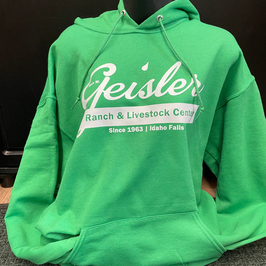 GEISLER HOODIE: GREEN XL