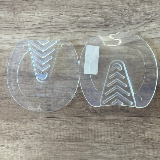 3RD MILL FROG PAD FLAT, MEDIUM PER PAIR