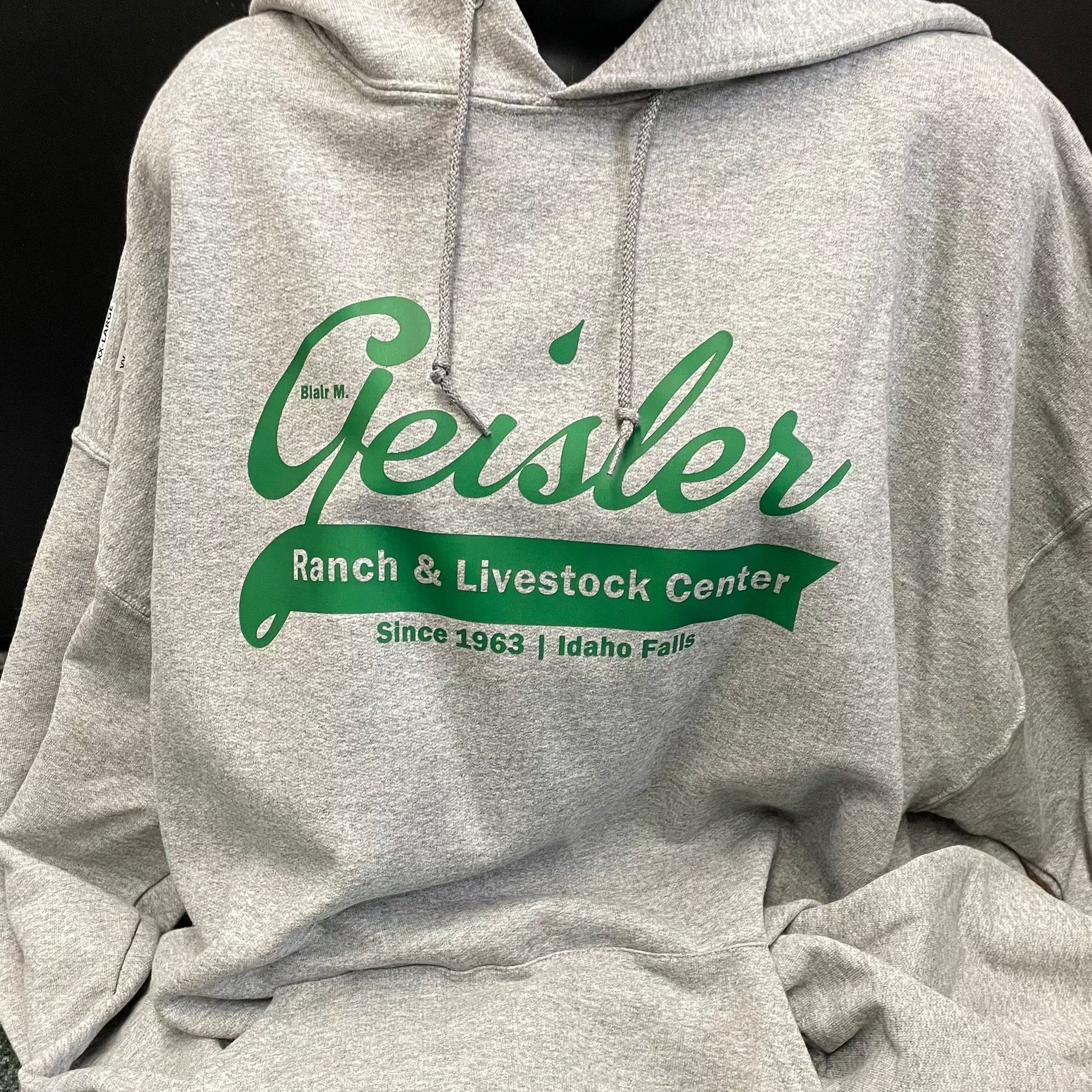 GEISLER HOODIE: GRAY M
