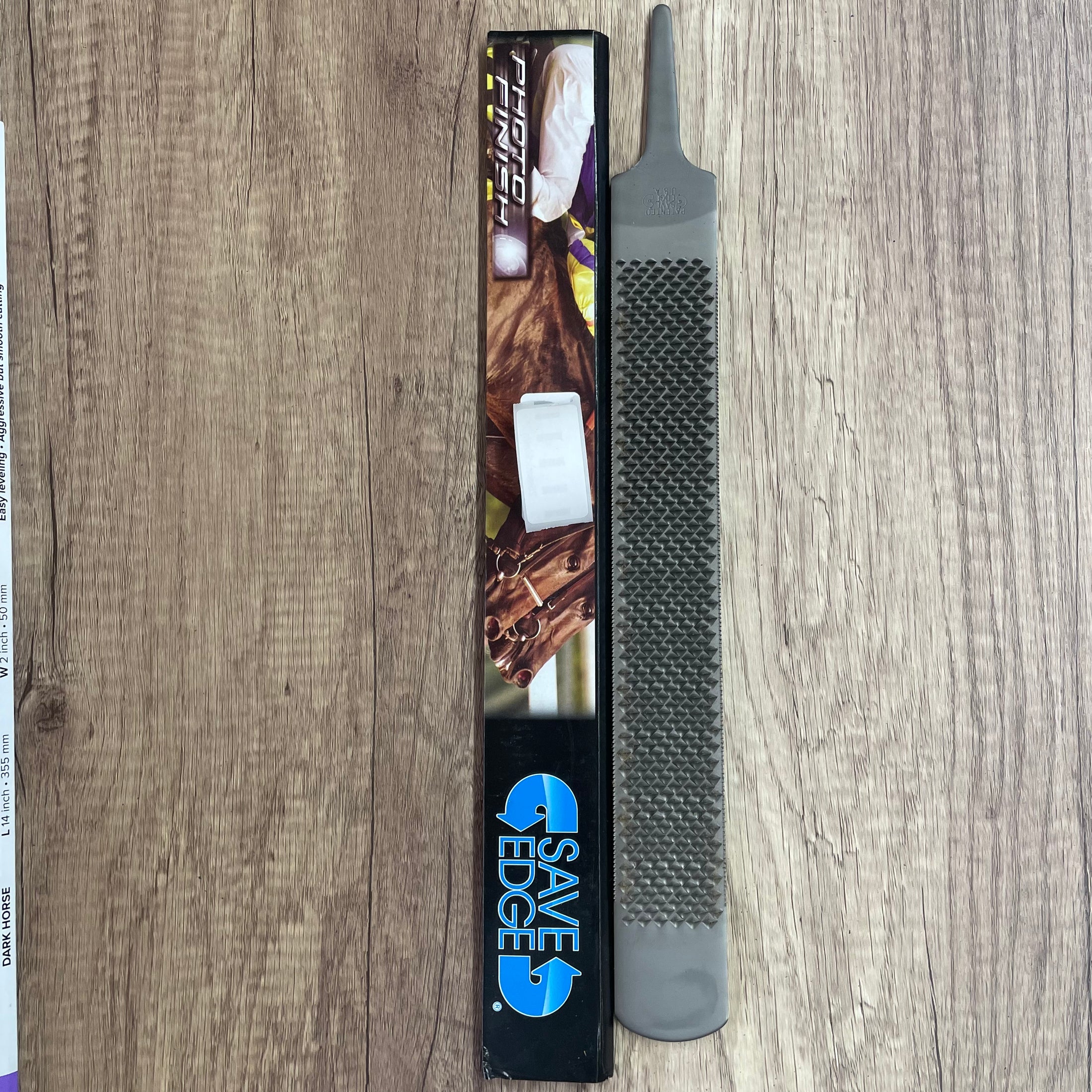 14" PHOTO FINISH RASP, Save Edge