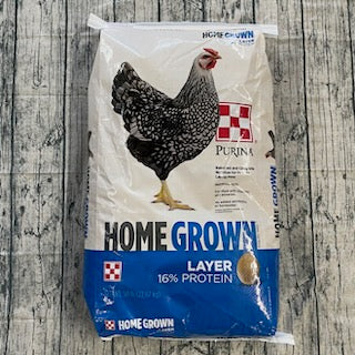 HOMEGROWN LAYER CRUMBLE 50lb-CHICKEN : 50#