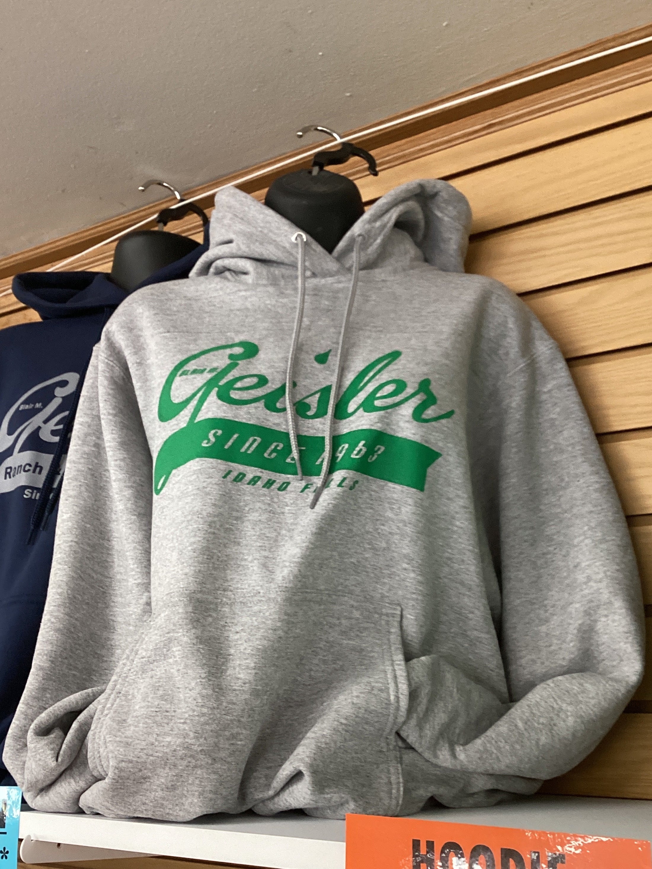 GEISLER HOODIE: GRAY S